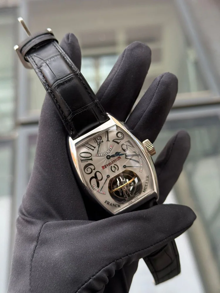 Franck Muller Evolution TOURBILLON REVOLUTION 3 Platinum Ultra Rare